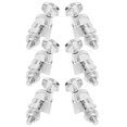 thumbnail image 1 of Locking Guitar String Tuning Peg, Guitar Tuner Pegs Silver 6 String Tuner Head with Screws for Replacing Old and Damaged Parst for Most Guitars 3 Left and 3 Right Peg Set, 1 of 7