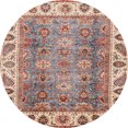 thumbnail image 1 of Ahgly Company Indoor Round Abstract Burly Brown Oriental Area Rugs, 8' Round, 1 of 6