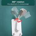 thumbnail image 1 of Shower Head Holder for Bathroom Wall Mount Shower Head Stand Shower Wand Holder Adjustable Handheld Showerhead Holder Self-Adhesive Shower Head Bracket, 1 of 10