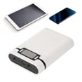 thumbnail image 4 of Power Bank Box, Compact Portable LED Lights Battery Charger Outer Case  For Cameras White, 4 of 8