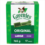 Greenies Original LARGE Oral Care Natural Dental Adult Dog Treats