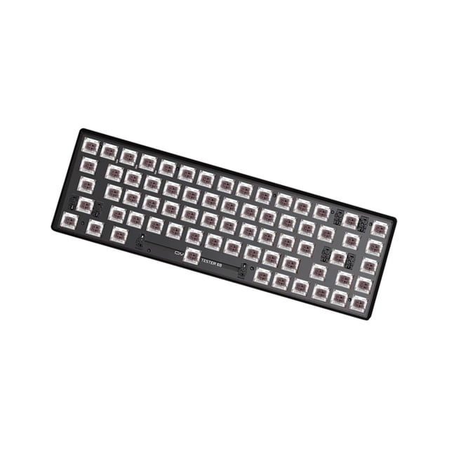 Tester68 Ensembles de Claviers Mécaniques 2.4G/Bluetooth 5.0 Noir option 9