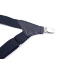 thumbnail image 3 of fastboy Polyester Men Women Brace Fashionable Replacement Portable Stylish Adjustable Elastic Back Braces with 2 Clips Grey, 3 of 6