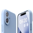 thumbnail image 3 of PANDACO Étui Coquille Souple Mate Menthe pour iPhone 16 Plus, 3 of 3