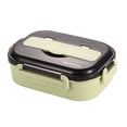 thumbnail image 3 of Ycandiee Stainless Steel Bento Boxt, Reusable Stainless Steel Lunch Box for Hot Food with Durable Plastic & Soft Rubber Cover, Hot Food Lunch Container, 3 of 4