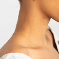 thumbnail image 3 of Gold Singapore Chain Necklace, 3 of 6
