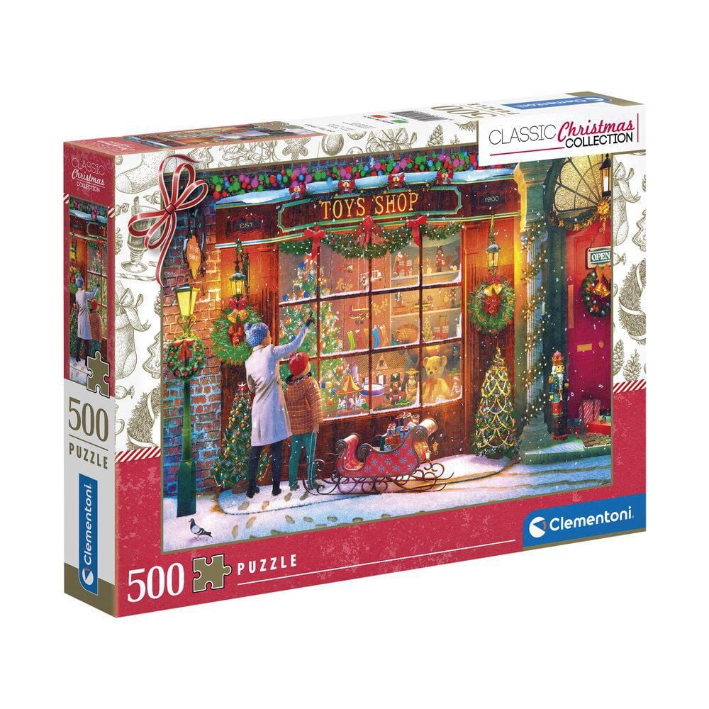 Clementoni - 500 piece Puzzle - Old Toy Shop - Made in Italy