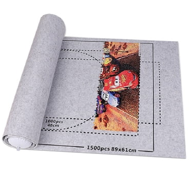 Puzzle Roll up Mat Universal up to 1,500 Pieces Jigsaw Storage Pad Puzzle Pad