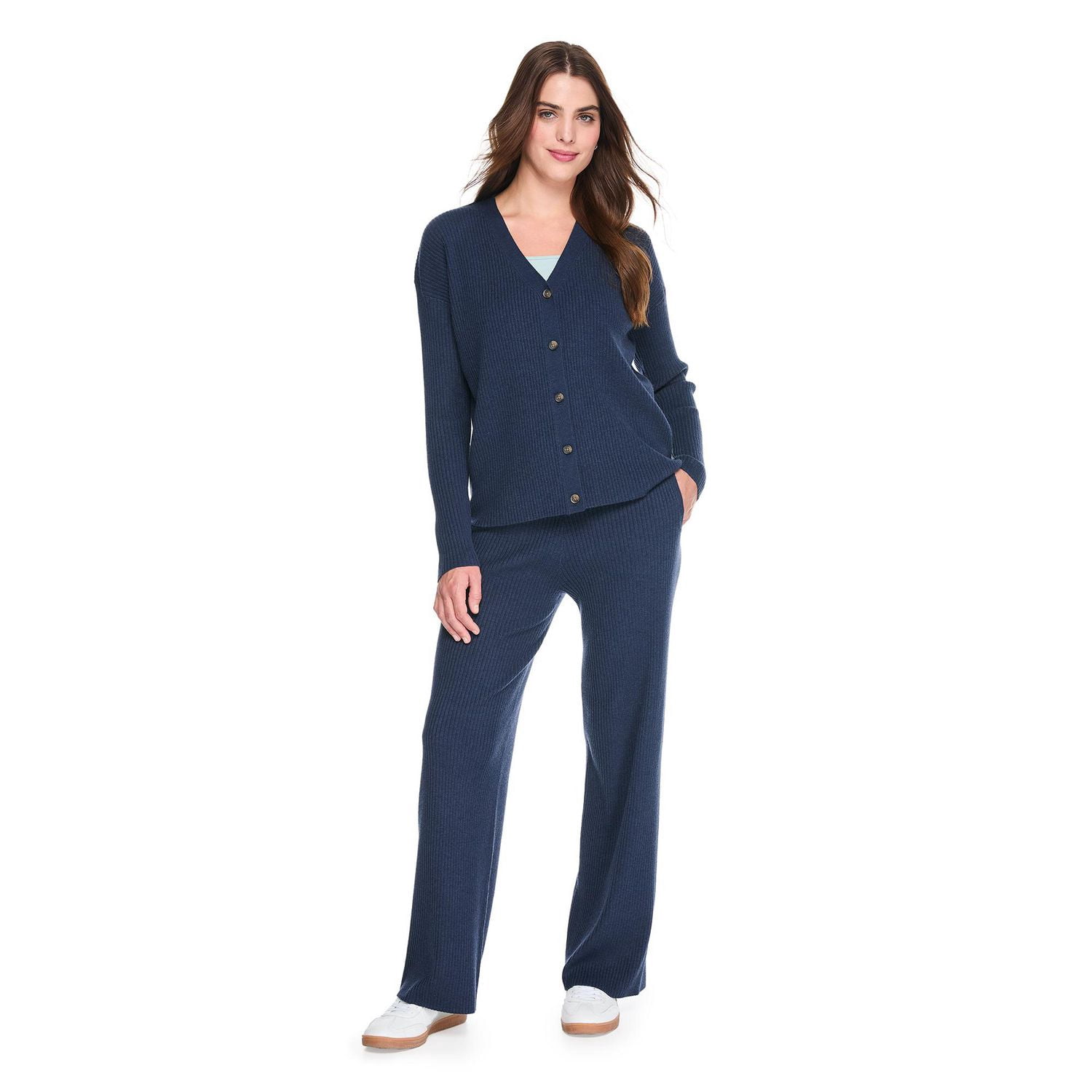 Cardigan côtelé George pour femmes