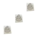 thumbnail image 1 of Wweixi Silicone Mold Decor Molds Solid Color Nonstick Pliable Soft Reusable Self Assembly Decorative Mould Fondant Kitchen Grey 3Set, 1 of 6