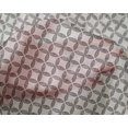 thumbnail image 4 of oneOone Silk Tabby Fabric Floral & Chevron Block Printed Craft Fabric BTY 42 Inch Wide, 4 of 4