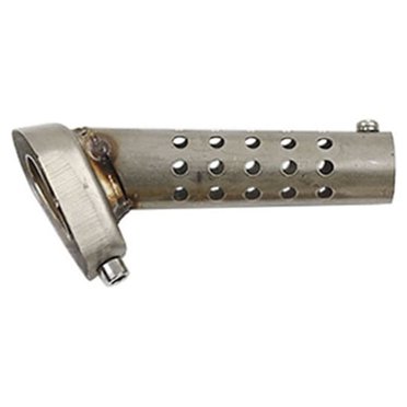 Iron Motorbike Exhaust Pipe Portable Detachable Replacing Universal Modified Vehicle Tipped Upgrading Noise Cancelling Muffler Type 1