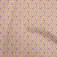 thumbnail image 1 of oneOone Rayon Light Peach Fabric Baroque Sewing Material Print Fabric By The Yard 56 Inch Wide, 1 of 4