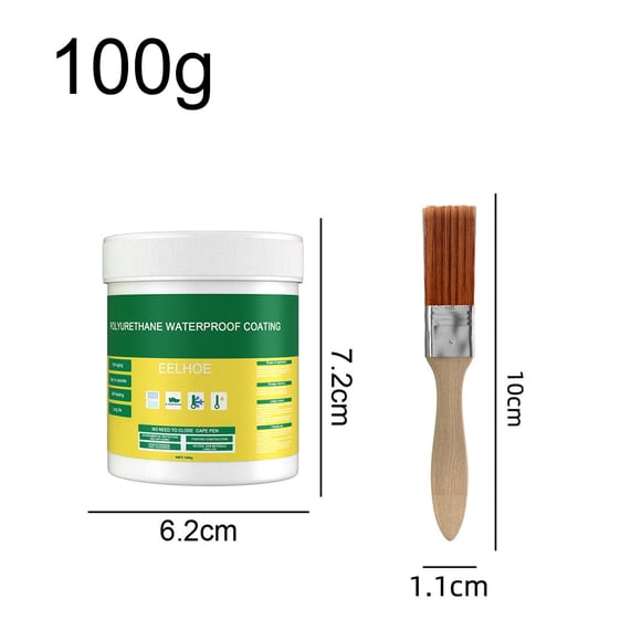 Agiferg Exterior Wall Bathroom Toilet Floor Tile Penetrating Waterproofing Agent Wall Leak-proof Paint 30/100/300ml