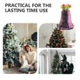thumbnail image 3 of Christmas Bells Metal Decorative Bells Christmas Bells for Decoration with Rope Silver Bells Christmas, 3 of 5