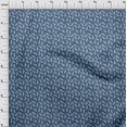 thumbnail image 4 of oneOone Polyester Spandex Medium Blue Fabric Leaves Sewing Craft Projects Fabric Prints By Yard 56 Inch Wide, 4 of 4