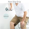 thumbnail image 3 of MEGICOT 2 Pcs Bathroom Grab Bar, Strong Suction Shower Anti-Slipping Handle Support Assist Handle Hand Rail Helping Tool for Safety Grab in Bathroom Tub Shower Toilet, 3 of 7