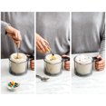 thumbnail image 3 of Ice Cream Container, 2 Pack 600ml Freezer Dessert Containers, Reusable Ice Cream Storage Cups with Lids, Compatible with NC299AMZ NC300s Series Ice Cream Makers, Dishwasher Safe, 3 of 8