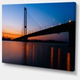 thumbnail image 2 of Panorama du Pont du Sud à Kiev - Impression sur Toile de Paysage Urbain, 2 of 3