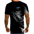 thumbnail image 3 of EGNMCR Men Short-Sleeved Printed Color Buttons Fashion Casual T-Shirt Tops, 3 of 5