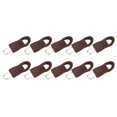 thumbnail image 2 of Abbracc 10 Pcs Étiquettes de Réparation Détachables pour Fermeture Éclair Marron 2.5x1.5cm, 2 of 9