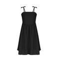 thumbnail image 4 of Robe d'Été Midi à Bretelles Spaghetti pour Filles Adolescentes, Robe Décontractée Sans Manches pour la Plage et les Vacances, Robe Élégante 8-14 Ans, 4 of 7