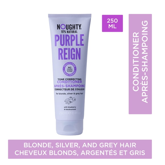 Noughty Purple Reign Tone Correcting Conditioner for blonde, silver & grey hair