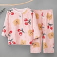 thumbnail image 1 of Tenue d'Intérieur d'Été à Manches Courtes Imprimée pour Garçons et Filles, 1 of 5
