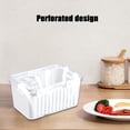 thumbnail image 4 of SuoKom Fridge Organizers, Food Storage Bins, Refrigerator Storage Container, Fridge Food Container with Lids Refrigerator Fruit Vegetable Storage Fresh Keeper, Partit, 4 of 8