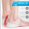 thumbnail image 4 of CAROOTU 1 Pair Concealed Footbed Enhancers Invisible Height Increase Silicone Insoles Pads, 4 of 7
