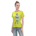 thumbnail image 4 of Women's Basic Short Sleeve T-Shirt Sailor Moon Mizuno Ami, 4 of 6