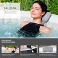 thumbnail image 3 of Bestway SaluSpa Padded Headrest Pillows with Adjustable Strap, (6 Pack), 3 of 9
