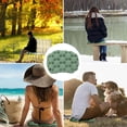 thumbnail image 4 of Outdoor Moistures Proof Inflatable Camping Mat Singles Person Portable Portable Butt Pad Thickened Moistures Proof Foldable, 4 of 6