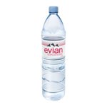 evian natural spring water 1.5 L, Bottle