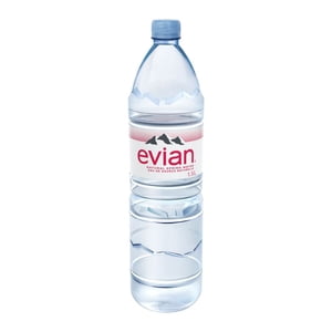 evian natural spring water 1.5 L, Bottle