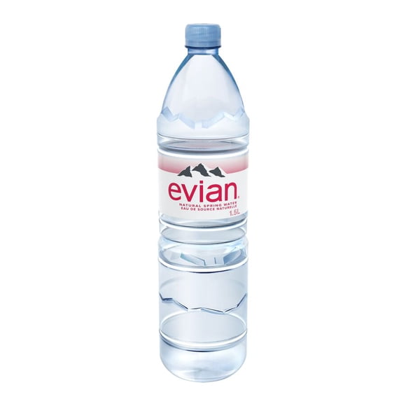 evian Eau de source naturelle 1.5 L, bouteille