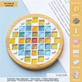thumbnail image 1 of RKSTN Kitchen Utensils Set Kitchen Essentials Crafts Mosaicss Tile Set Wooden Cup Mats Mixed Color Mosaicss Set Crafts Pack 6ml Kitchen Decor, 1 of 5