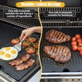 thumbnail image 4 of GFTIME 17.3"x12.7" bbq cast iron griddle pan for BroilKing Baron 420/440/490/520/590,Reversible grill griddle for BroilKing Crown 420/440/4, 4 of 7