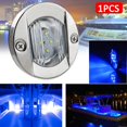 thumbnail image 1 of Bgsha 1PC White Round Marine Boat LED Stern Light Cabin Deck Courtesy Light Waterproof, 1 of 5