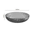 thumbnail image 1 of Round Table for Living Room Transparent Crystal Fruit Bowl, Large Opening Snack Bowl for Home Tea Table, Tea Table for Living Room, 1 of 2