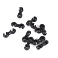 thumbnail image 1 of Brake Gear Cable Rotate 360 Degree Durable S-Style Clips 10pcs Brake Cable Buckle, Plastic Material For Mountain Bike Fixed Gear Bike Road Bike Folding Bike, 1 of 7