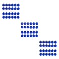 thumbnail image 4 of Transemion 24pieces Effective Decoration Balls Easy To Christmas Essentials Durable blue 3Set, 4 of 6