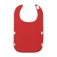 thumbnail image 1 of SLYNSHome Bavoirs pour Adultes avec Attrape-Miettes, Protège-Vêtements Lavable Réutilisable Imperméable pour l'Alimentation Bavoirs pour Adultes - Rouge, 1 of 6
