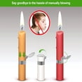 thumbnail image 4 of Candle Snuffer ,Automatic Candle Snuffer  Durable Candle Wick Snuffer Stopper Stainless Steel Candle Snuffers Accessory For Candle, 4 of 8