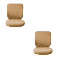 thumbnail image 1 of Baohd Computer Chair Cover Swivel Chair Cover Rotating for Chair Brown Backrest + Cushion Cover 2Set, 1 of 6