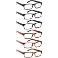 thumbnail image 1 of BLEBCOOL Lot de 6 Lunettes de Lecture pour Hommes Femmes Blocage de Lumière Bleue Charnière à Ressort Lecteur, 1 of 8