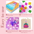 thumbnail image 3 of Birdeem Toys for Boys, Gifts for Boys, 4 Pcs Kids Princess Dress Up Theme Art and Crafts Set for Boys Age 4-12 Puzzle Poke in Painting Diy Animals Toy Gift for Activity Game Birthday, Kids Art Set, 3 of 6