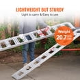 thumbnail image 3 of VEVOR Aluminum Ramps with Treads 1250 lbs 78" x 12" for ATV UTV Motorcycle 2 Pcs, 3 of 9