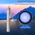 thumbnail image 4 of UsRHHA Mini Pen Style LED Flashlight, High Brightness Stainless Steel Portable Pocket Torch, AAA Battery Powered Camping Travel Light, 4 of 6