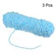 thumbnail image 3 of Unique Bargains Fil Chenille Polyester Bleu Ciel, 3 Écheveaux, 3 of 7